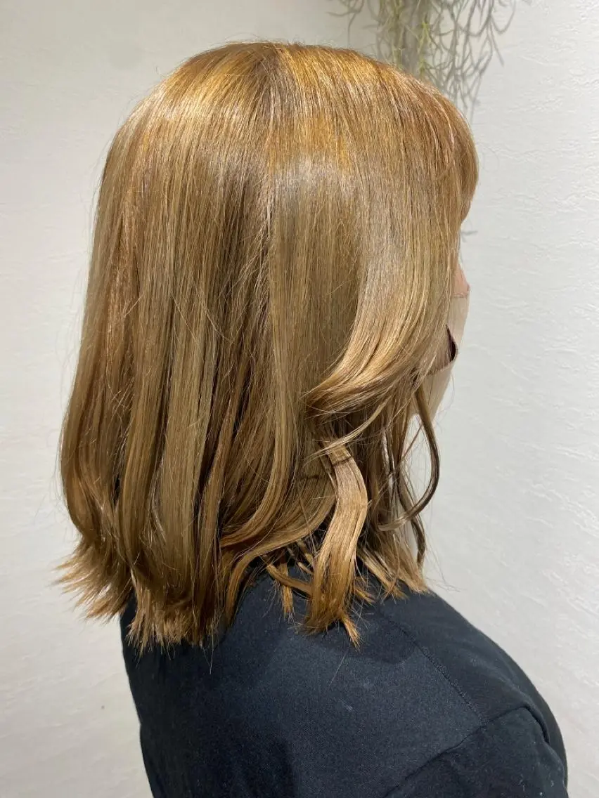 セミロング 🫧透明感カラー🫧 佐野花苗[新宿]のヘアスタイル