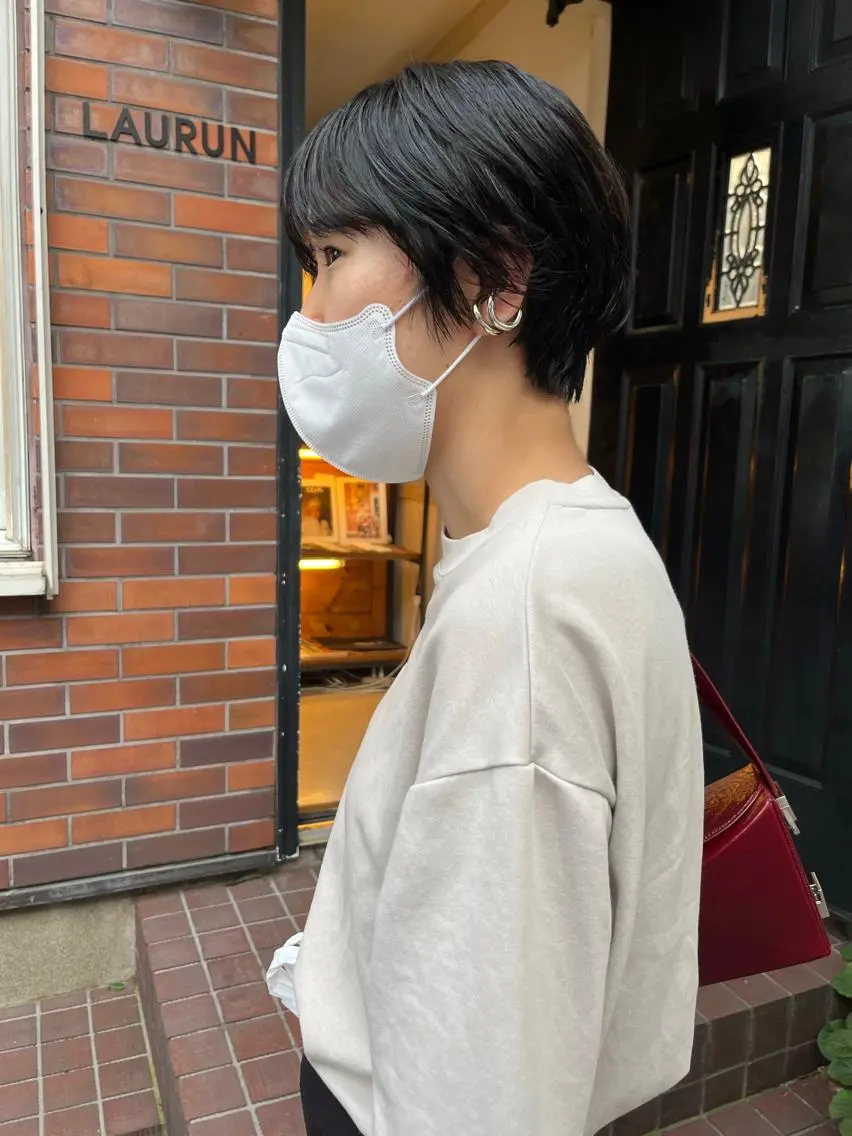 ショート カラー eri kinjoのヘアスタイル