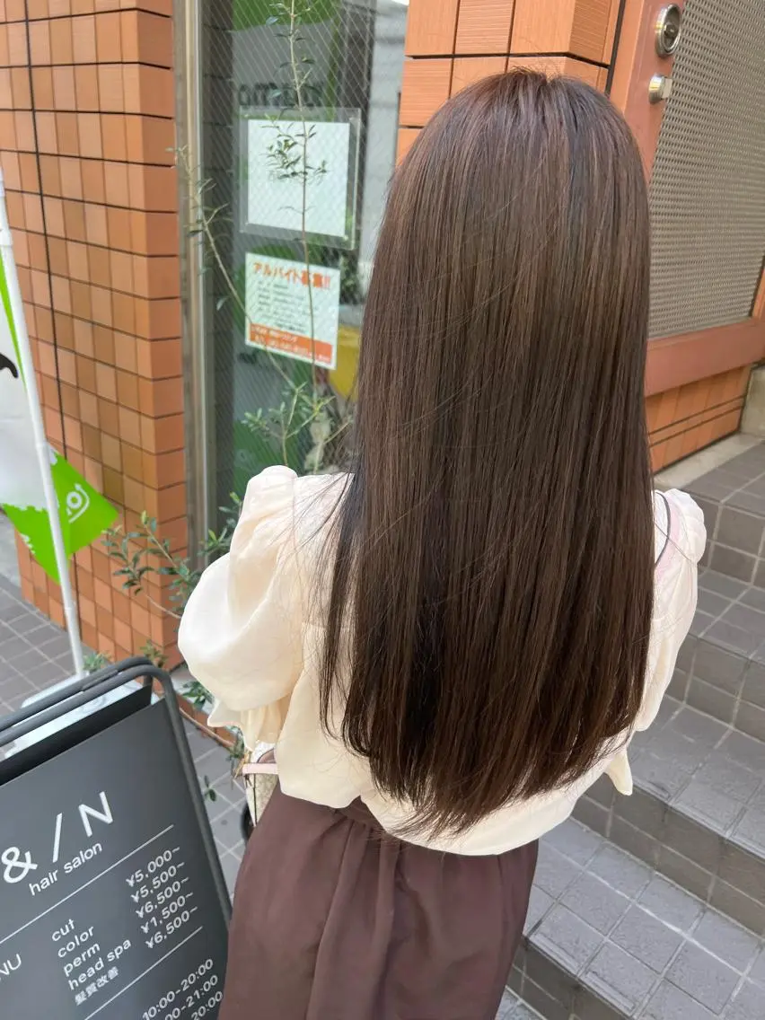 ロング カラー ピンクカラー トリートメント ヘアカラー blau✨ misatoのヘアスタイル