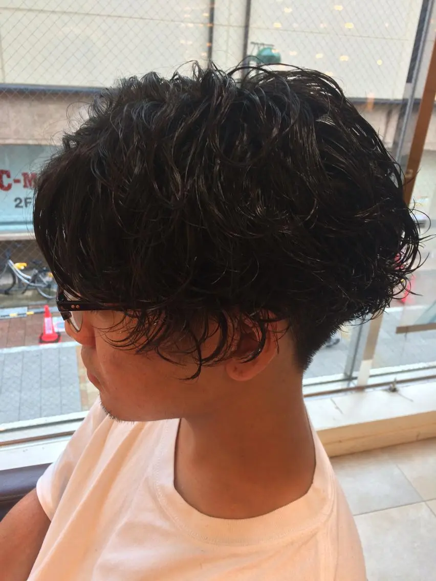 カラー パーマ ヘアアレンジ メンズ メンズパーマの巨匠 鈴木純のヘアスタイル