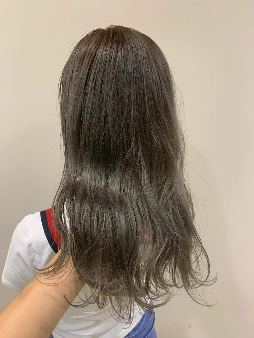セミロング ヘアカラー トリートメント ヘッドスパ ヘアセット 大宮/山口 竣也のヘアスタイル