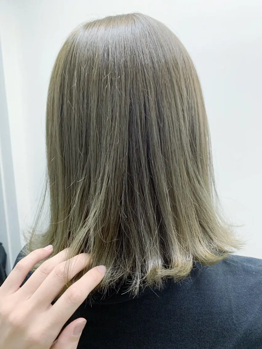 ミディアム カラー バレイヤージュ ブリーチ ケアブリーチ ダブルカラー ハイライトカラー 【🫧美髪艶髪】 🎖️MARIAのヘアスタイル