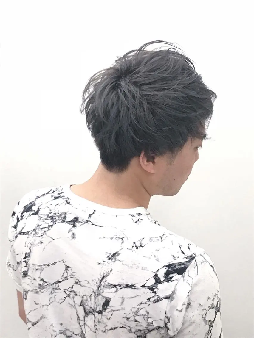 カラー メンズ カット ヘアカラー ブリーチカラー/ 岩破瑞希のヘアスタイル