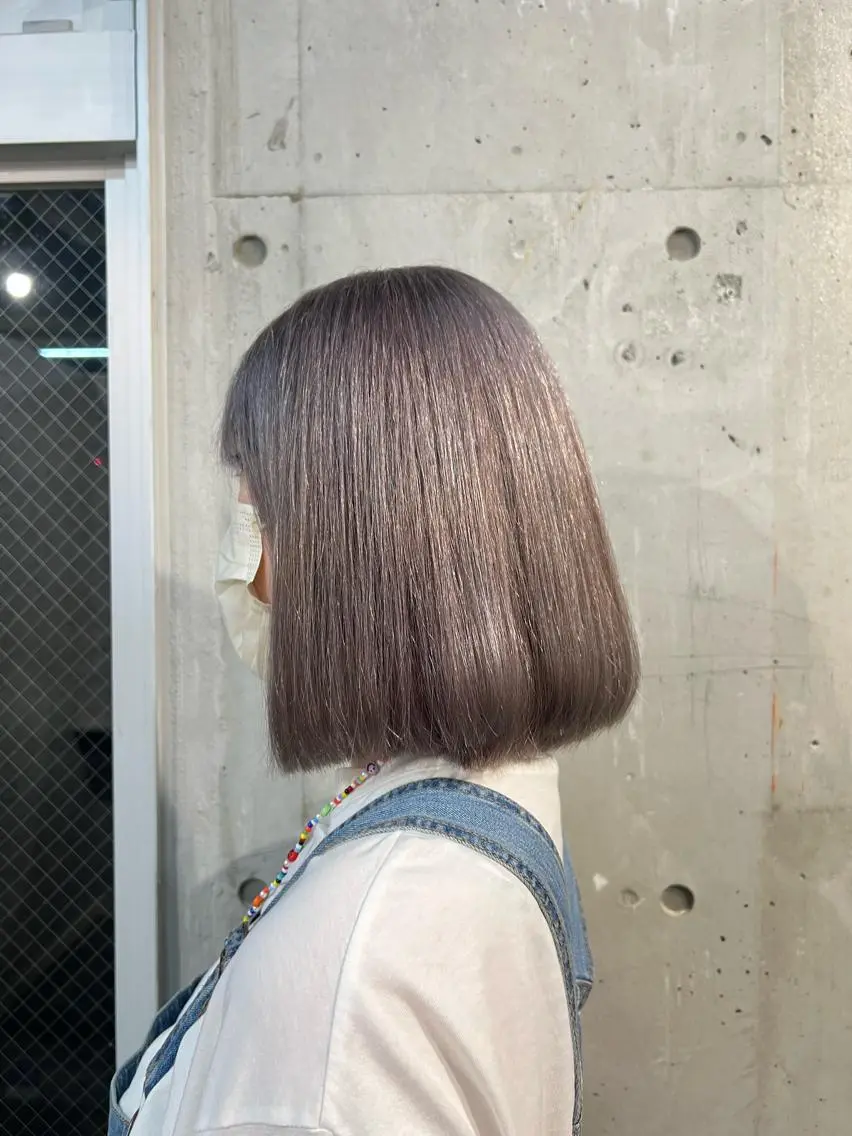 カラー ラベンダーカラー シルバー ヘアカラー Ayaka🩰🎀 ガーリー/暖色♡のヘアスタイル