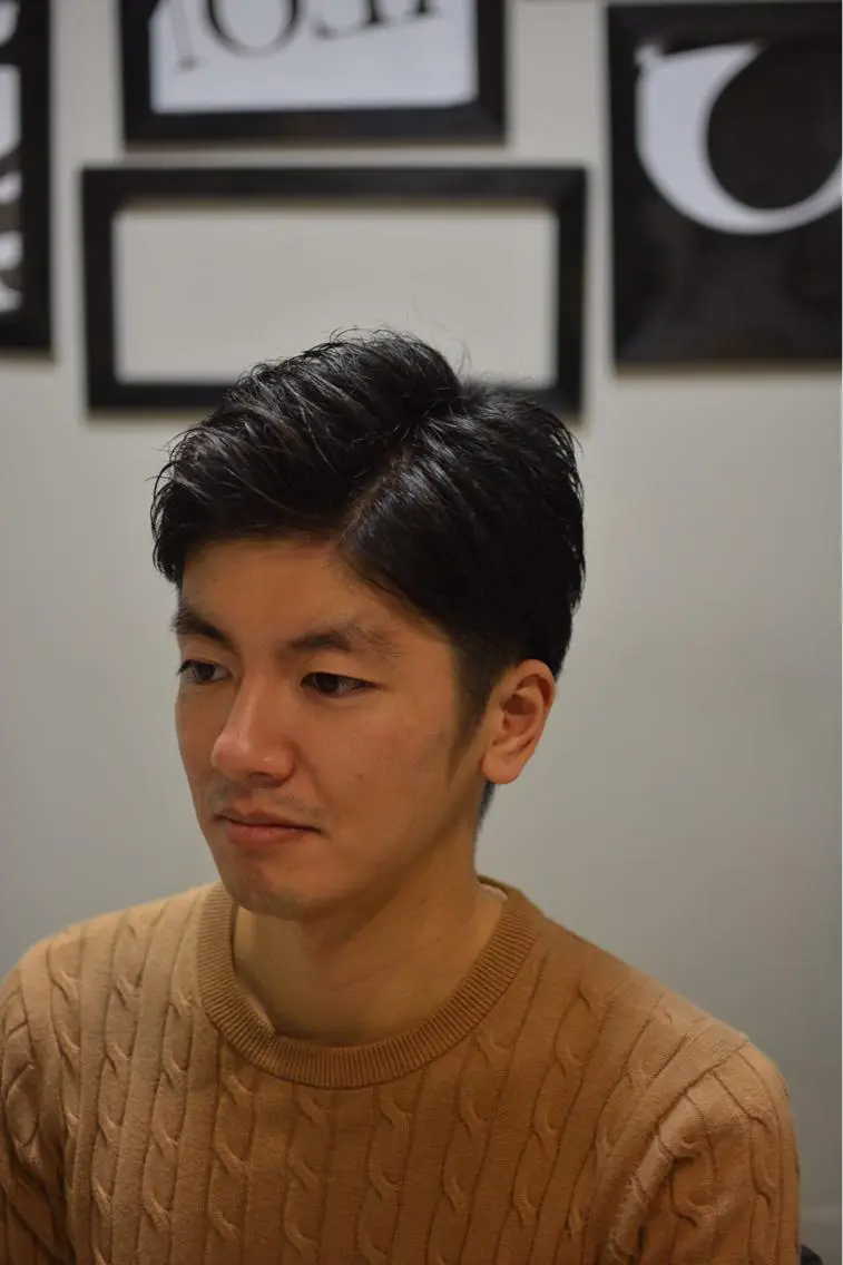 ショート ヒグチ カナのヘアスタイル