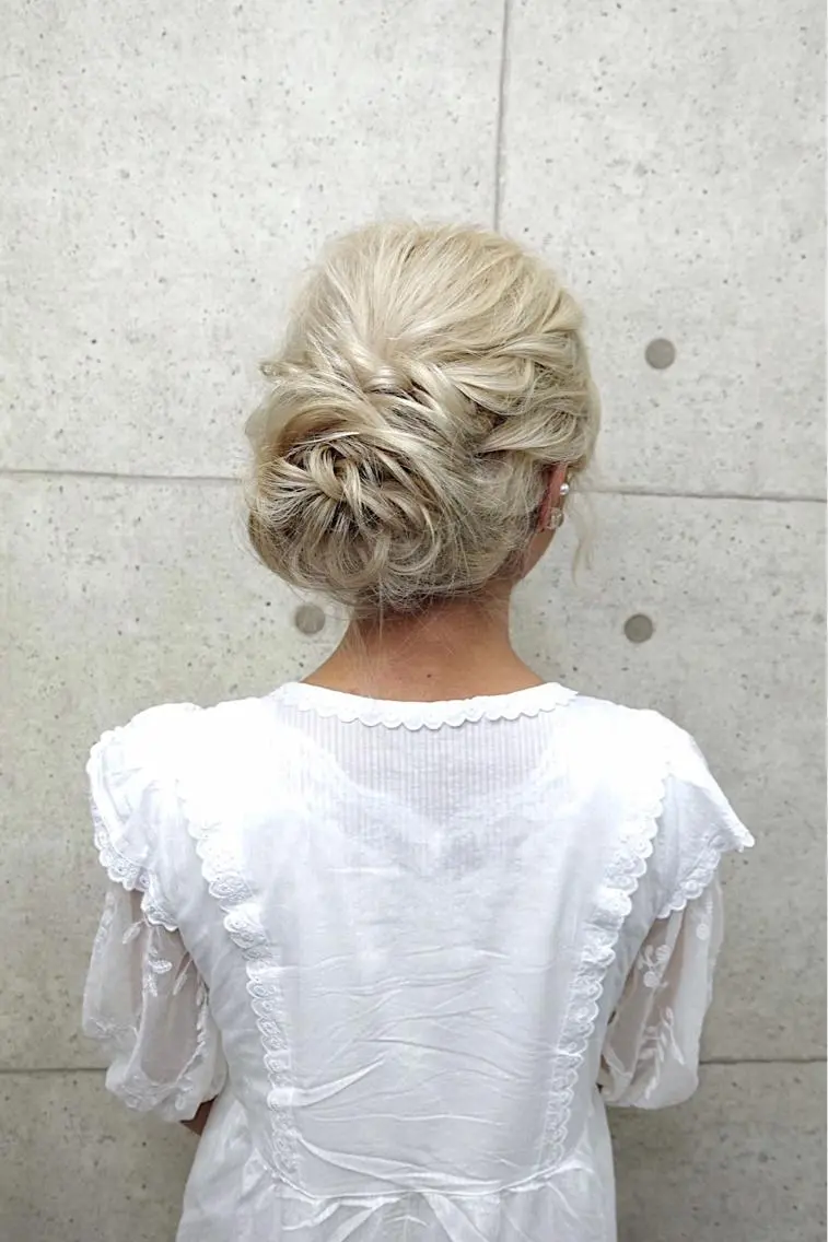 ロング 卒業式のヘアスタイル 京都最安価エクステ muuka🦋のヘアスタイル