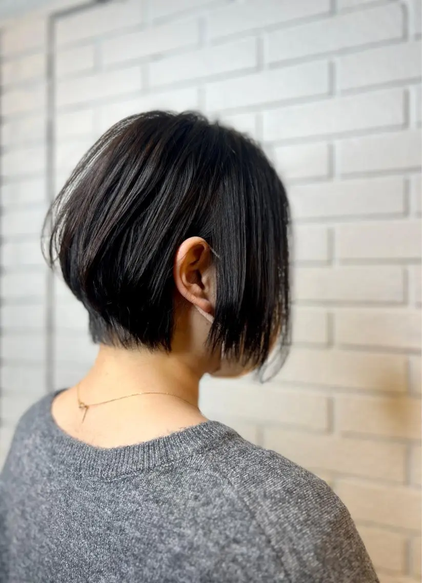 ショート ショートボブ ハンサムショート ボブ くびれヘア ショートヘア 髪質改善✨艶カラー MASAYAのヘアスタイル