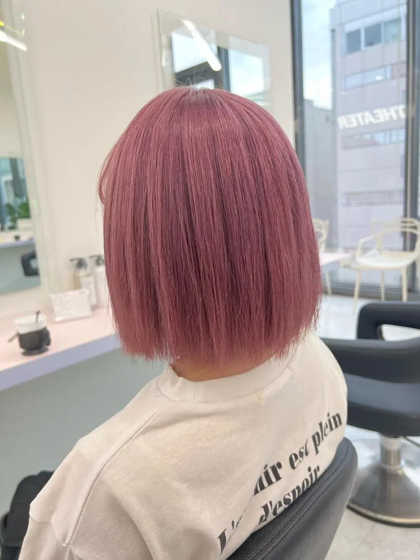 カラー ヘアアレンジ ヘアカラー トリートメント ブリーチなしの達人 🌈KAITOのヘアスタイル