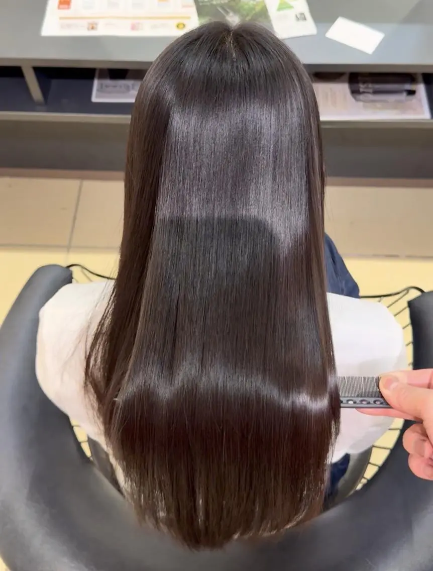 ロング カット トリートメント FJ/髪質改善💎 縮毛矯正/特化サロンのヘアスタイル