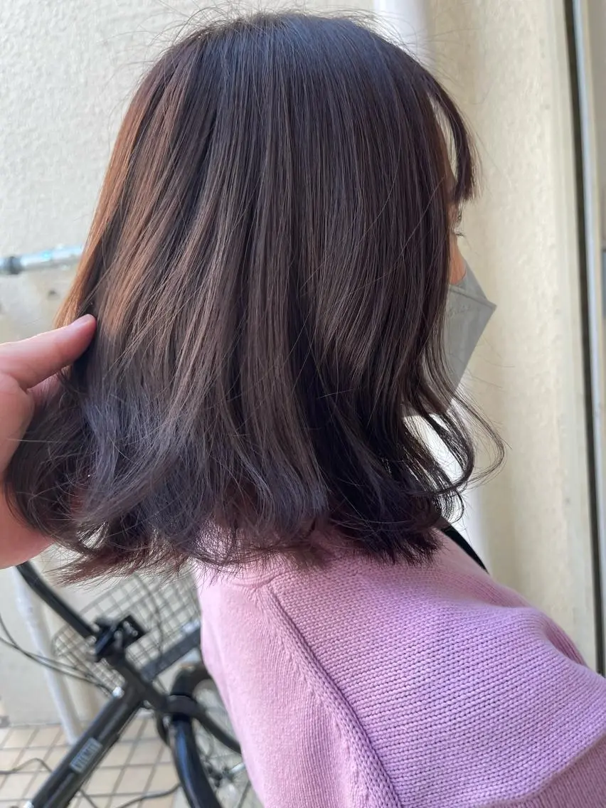 カラー カット ヘアカラー トリートメント 山本 舜也のヘアスタイル