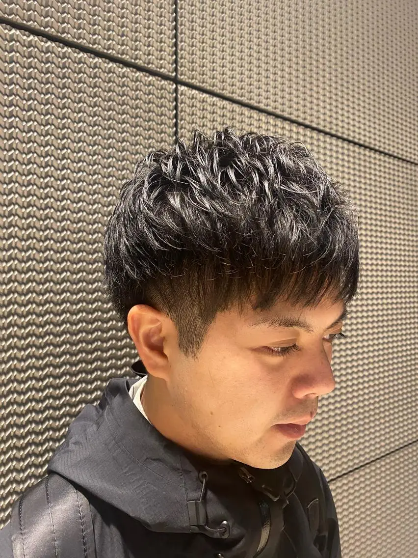 ショート メンズ 土井 康永のヘアスタイル