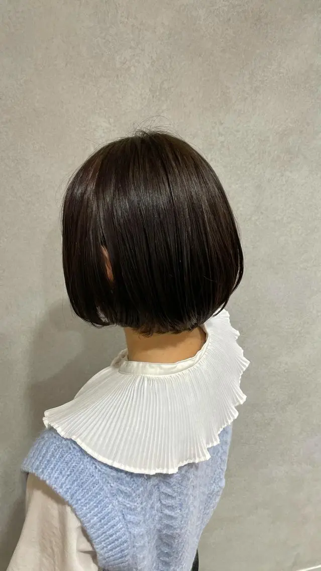ショート カラー yumemiレイヤー ✴︎ 透明感カラーのヘアスタイル