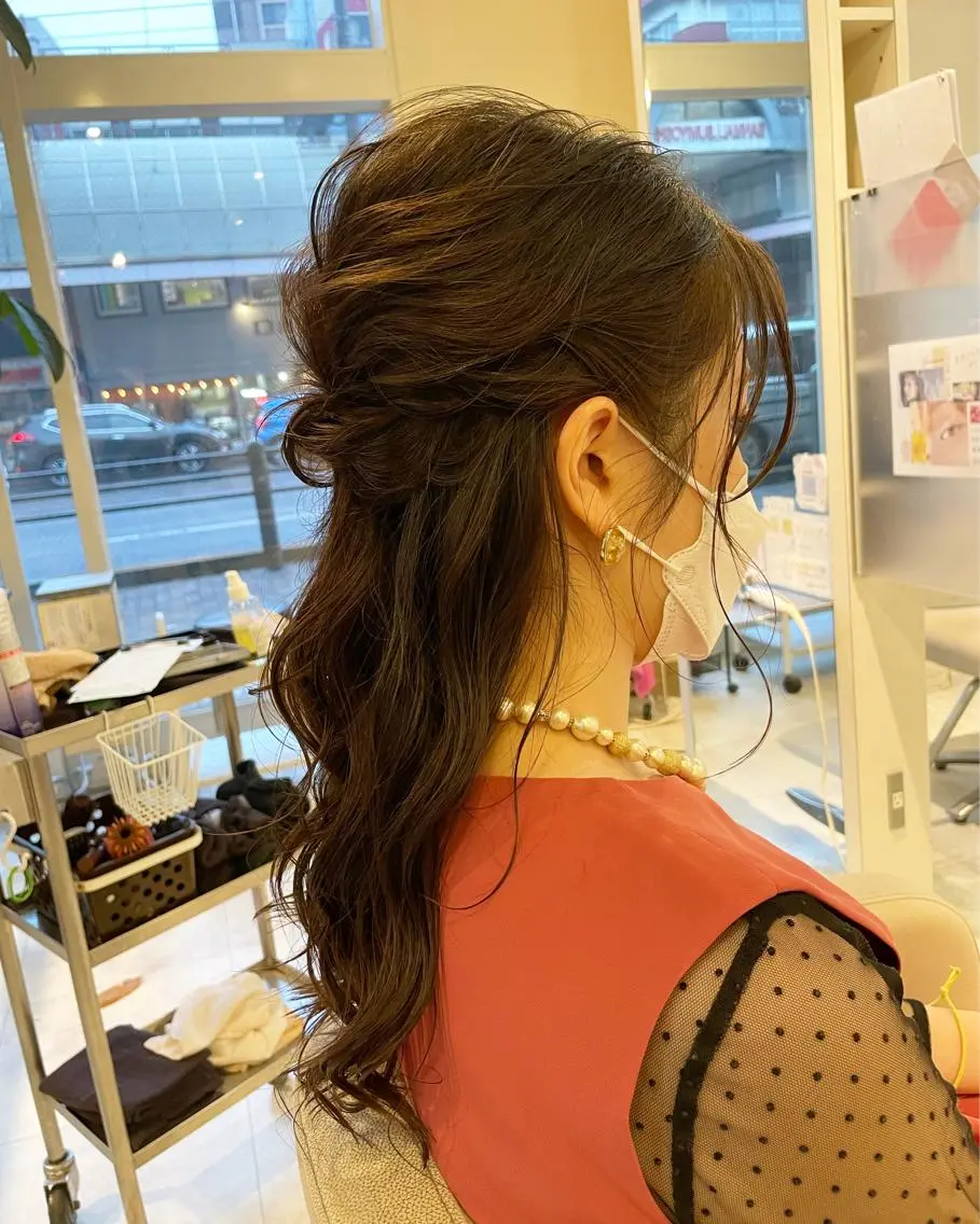 ヘアアレンジ ヘアセット 本田 卓也のヘアスタイル