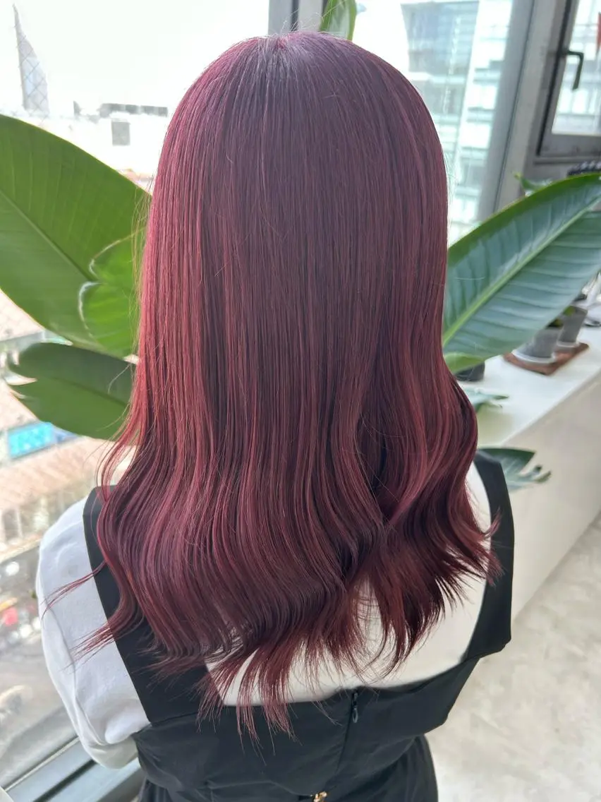 ミディアム カラー ヘアアレンジ ヘアカラー トリートメント ブリーチなしの達人 🌈KAITOのヘアスタイル