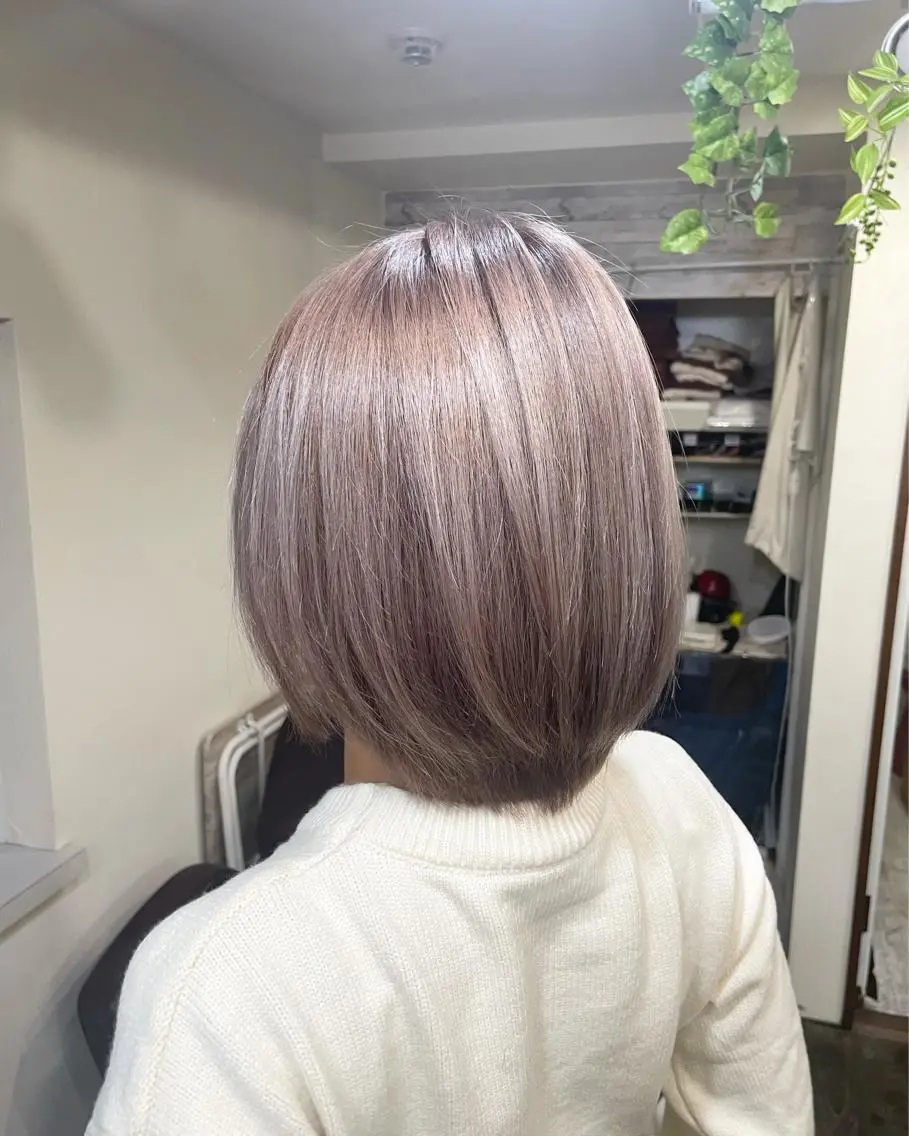 ショート カラー ヘアカラー 渡辺 健太のヘアスタイル