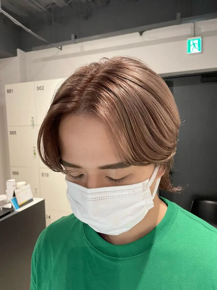 ショート カラー ベージュカラー ブリーチ👩‍🦳/ ‪✂︎MANAMIのヘアスタイル