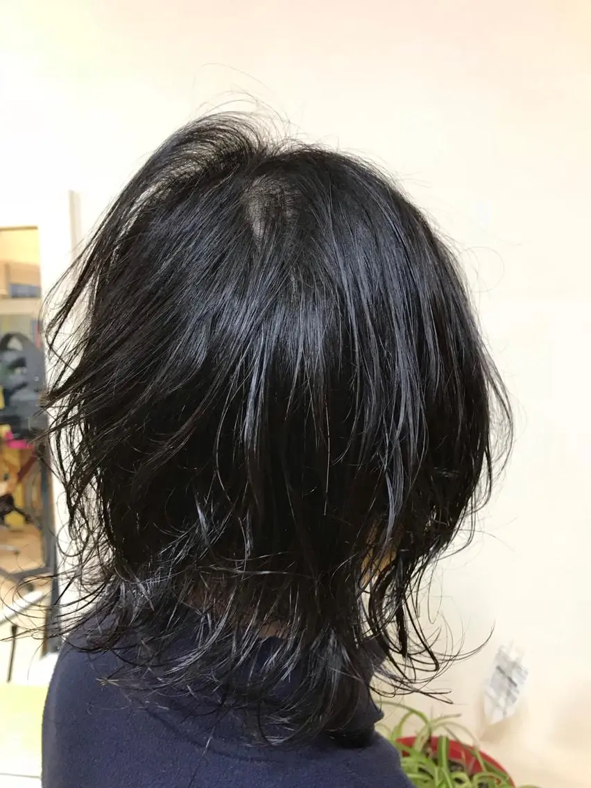 ミディアム 横田 尚登のヘアスタイル