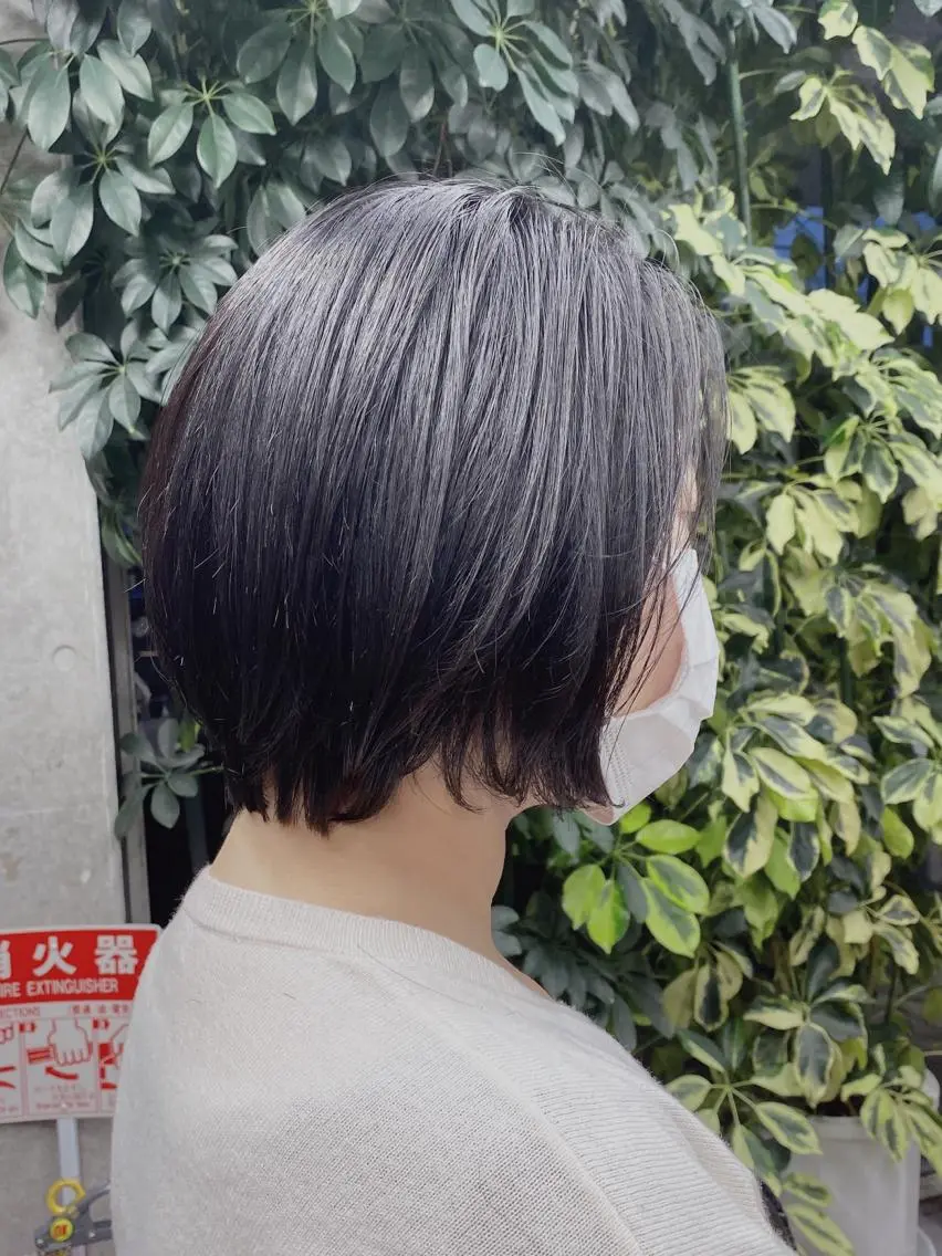 ショート ショートボブ ボブ ショートヘア ショート・ウルフ✂︎ 安住有咲子のヘアスタイル
