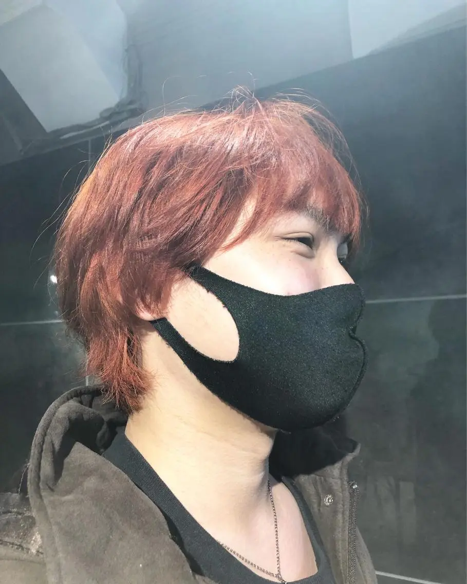 カラー ヘアアレンジ メンズ ヘアカラー メンズ特化✂️栗原 侑也のヘアスタイル
