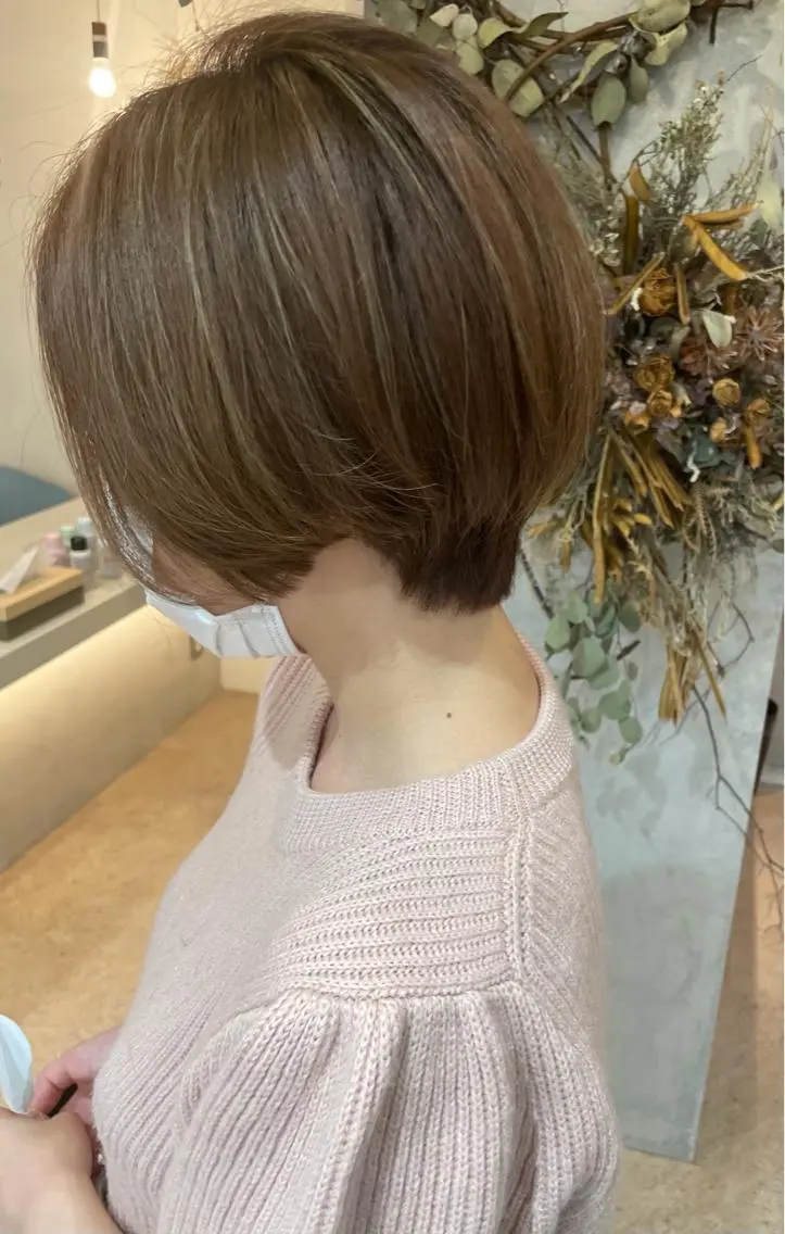 ショート カラー 姫路美容室 『neu』のヘアスタイル