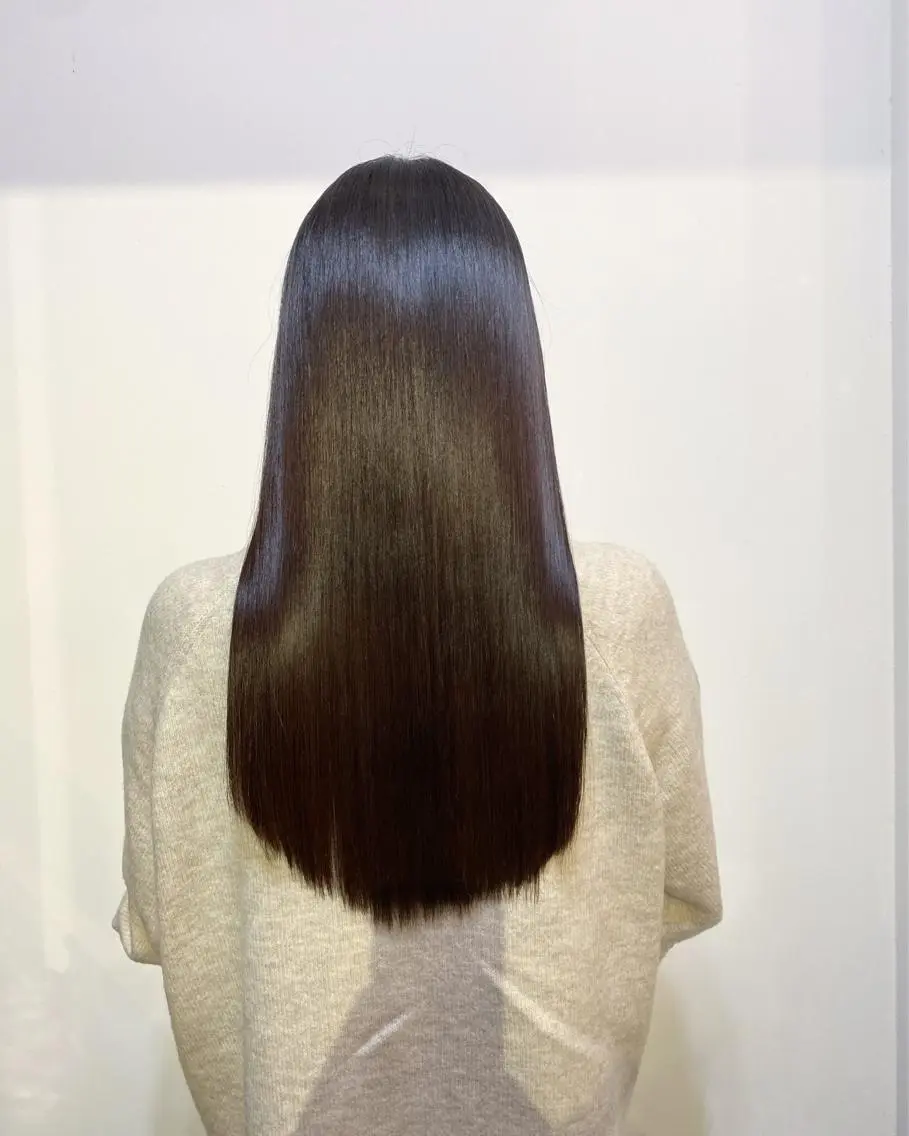 ロング 髪質改善 ロング トリートメント 酸熱トリートメント 髪質改善特化 安東駿介のヘアスタイル