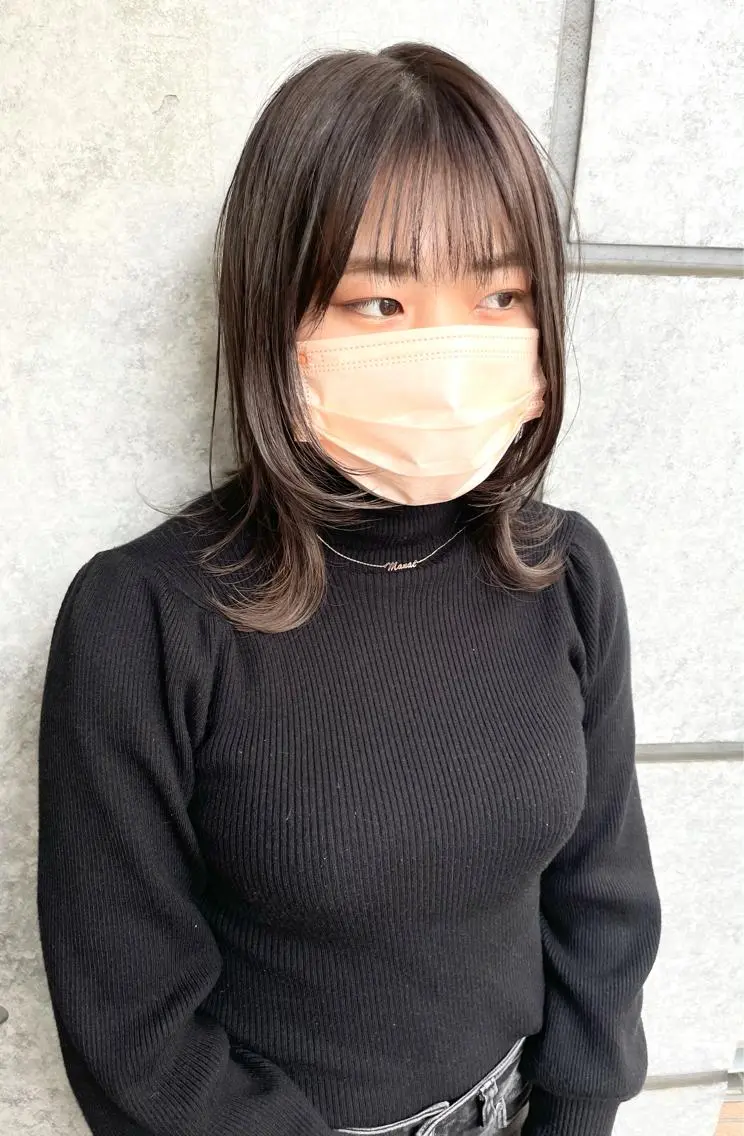 ミディアム カラー ヘアアレンジ 池袋髪質改善縮毛矯正 ×レイヤー専門のヘアスタイル