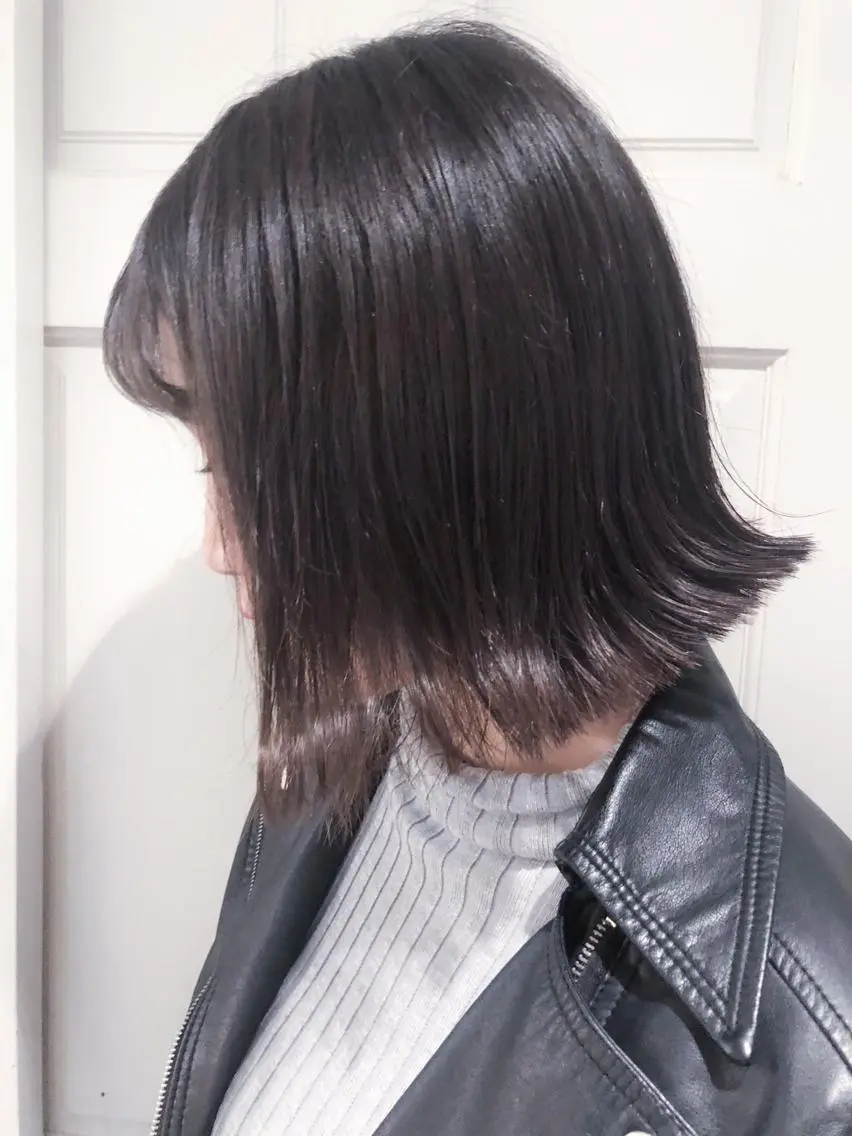 ショート カラー 切りっぱなしボブ ボブ カット ヘアカラー 🧡ショートの達人 🧡SHOのヘアスタイル
