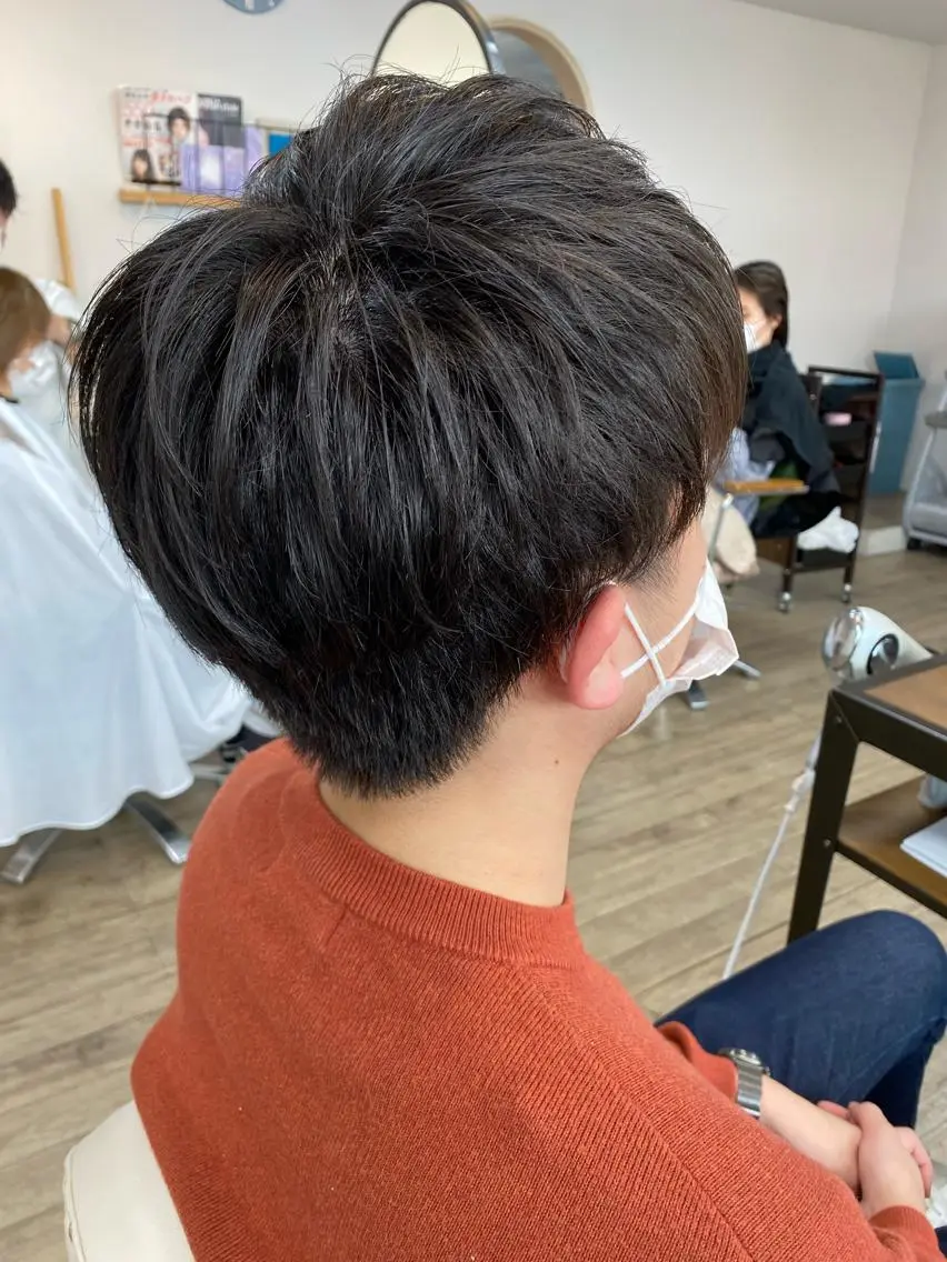 ショート メンズ マッシュ ツーブロック 刈り上げ カット ✨ミニボブ特化✨ ✂︎Raimu✂︎のヘアスタイル
