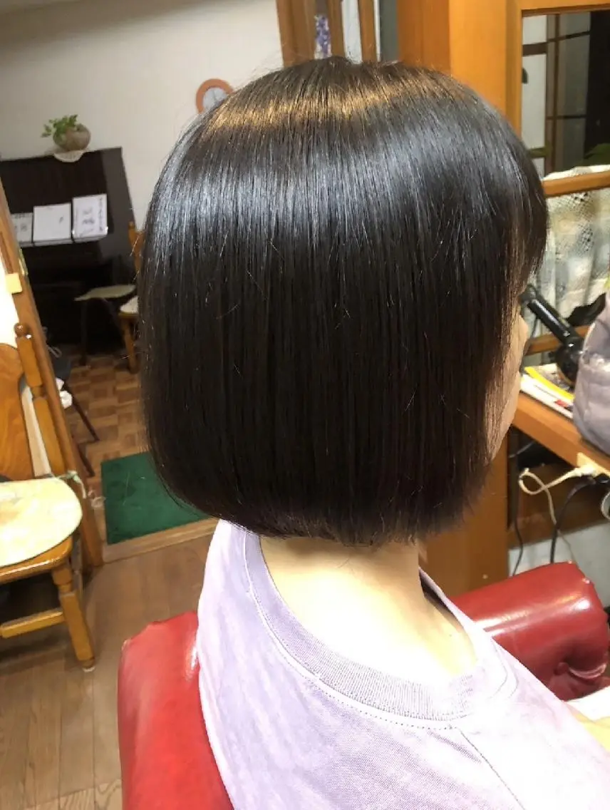 ショート ボブ 髪質改善 🌈KINUJO取扱 サユリ美容室🌈のヘアスタイル