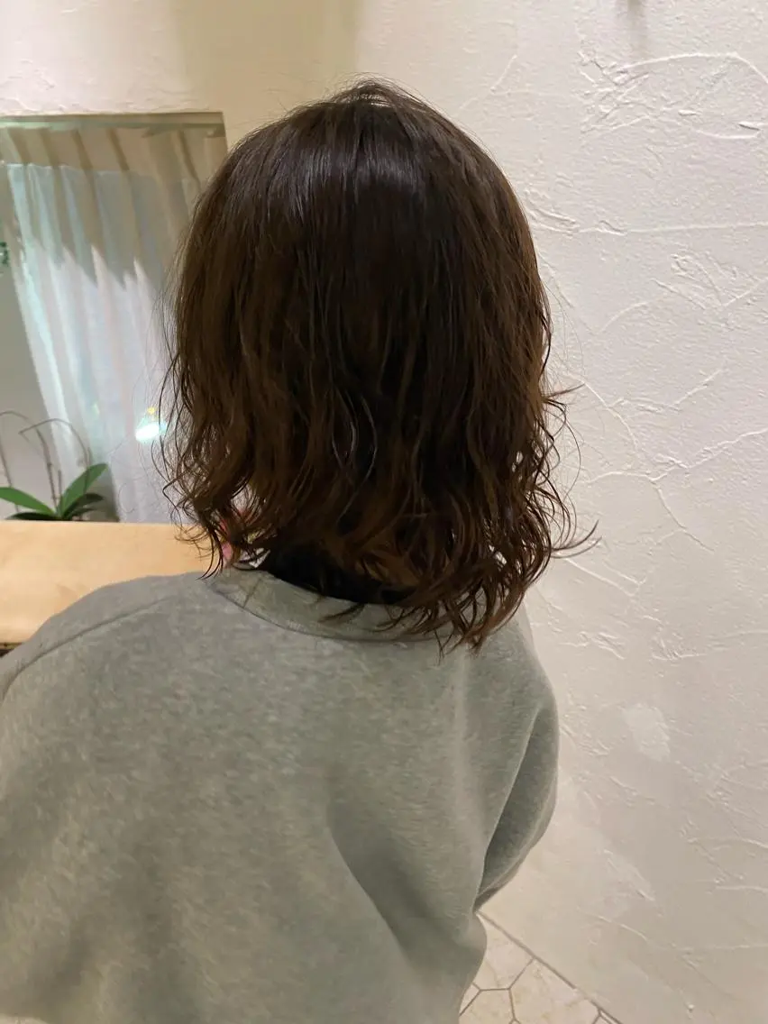パーマ メンズ カット パーマ 菊池大一 溝の口パーマのヘアスタイル