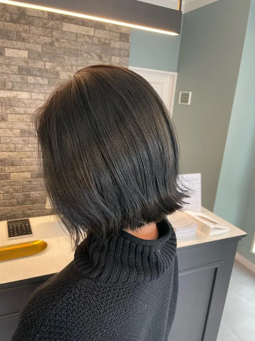 ミディアム ボブ くびれヘア Dia✂︎ 高澤優希のヘアスタイル