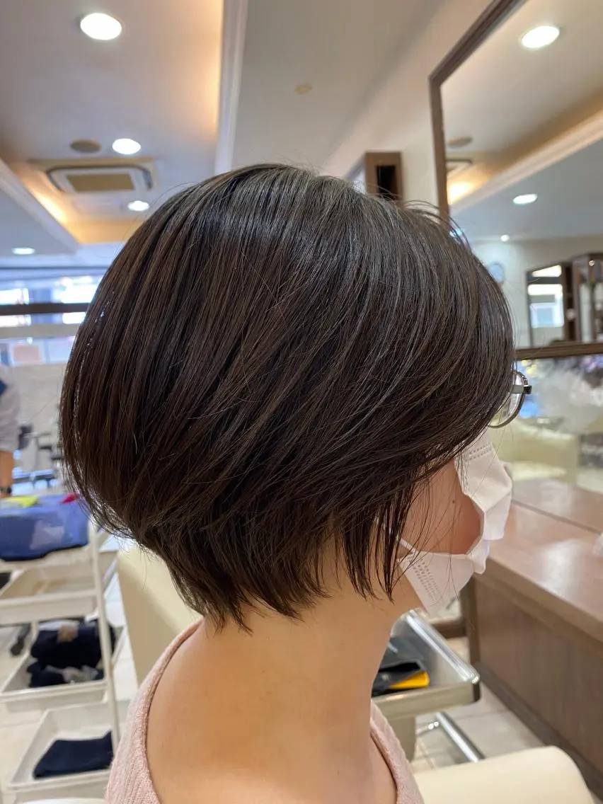 ショート ハンサムショート ショートヘア カット トリートメント 《大人気髪質改善》 プログレス国分寺店のヘアスタイル