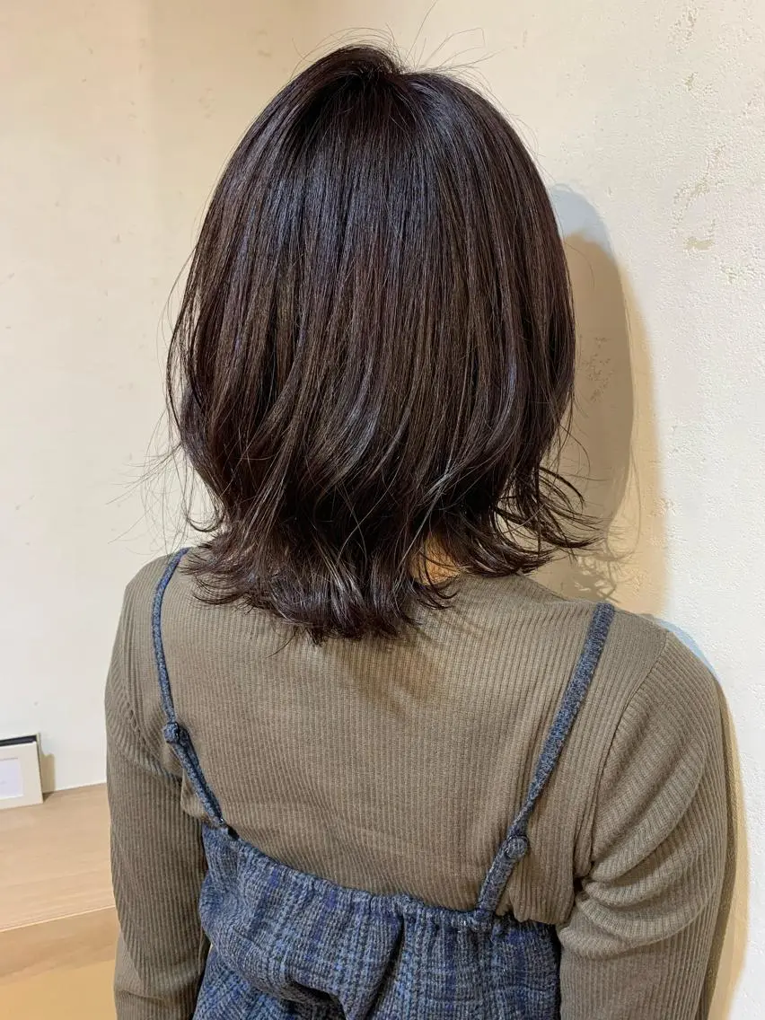 ミディアム アッシュ arc. arc.のヘアスタイル