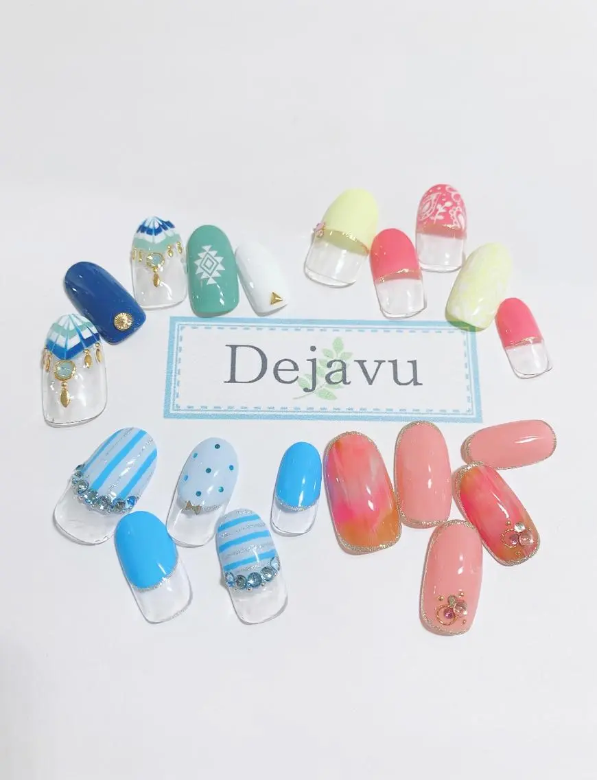 ネイル アートネイル Nail salon Dejavu 🌿のネイルデザイン