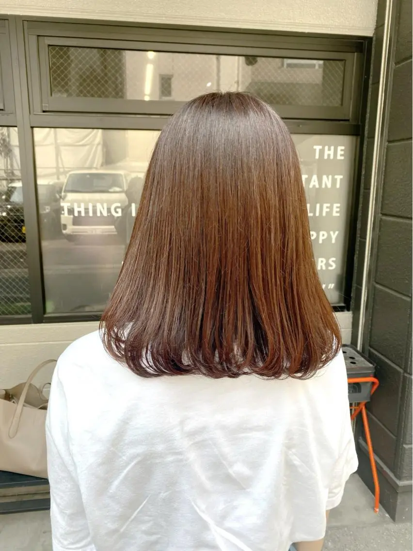 カラー カット ヘアカラー トリートメント 中富 🍪みなのヘアスタイル