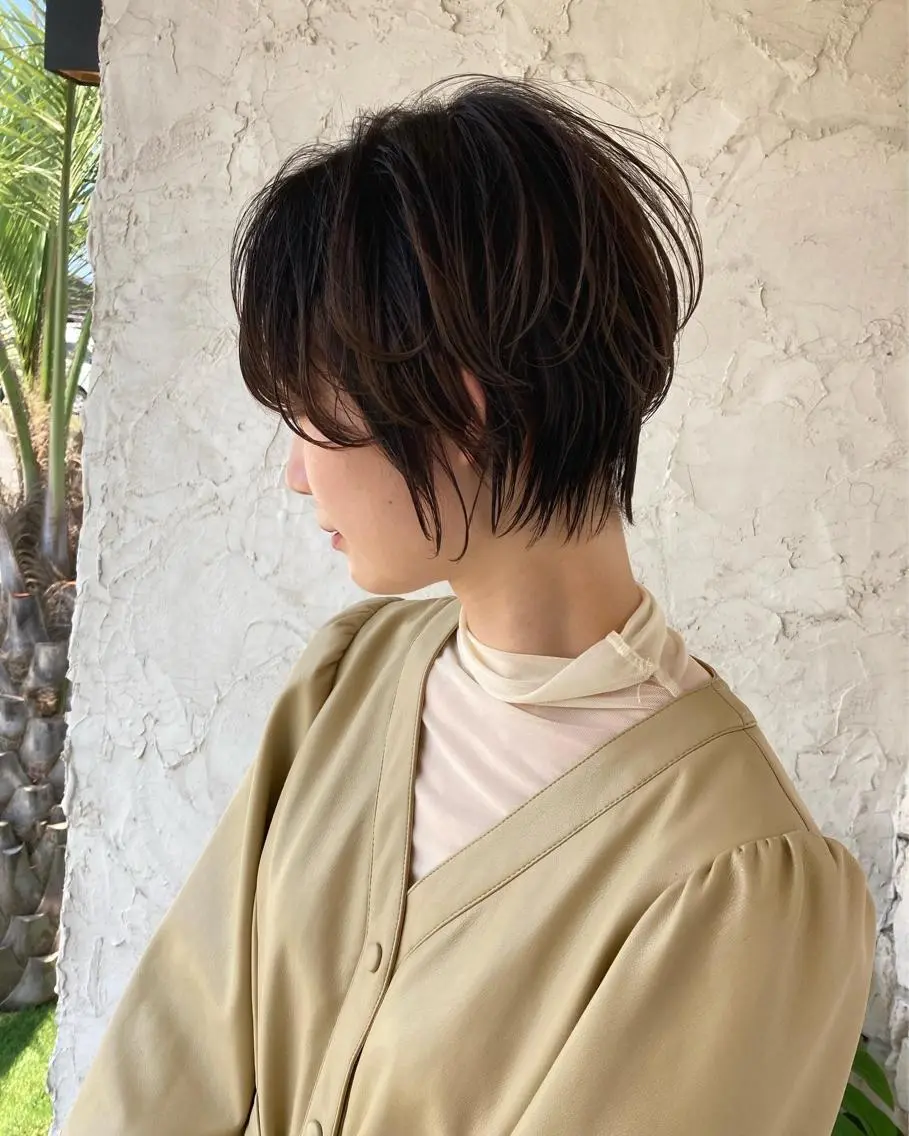ショート ボブ/ショート/レイ ヤーセトcovo代表のヘアスタイル