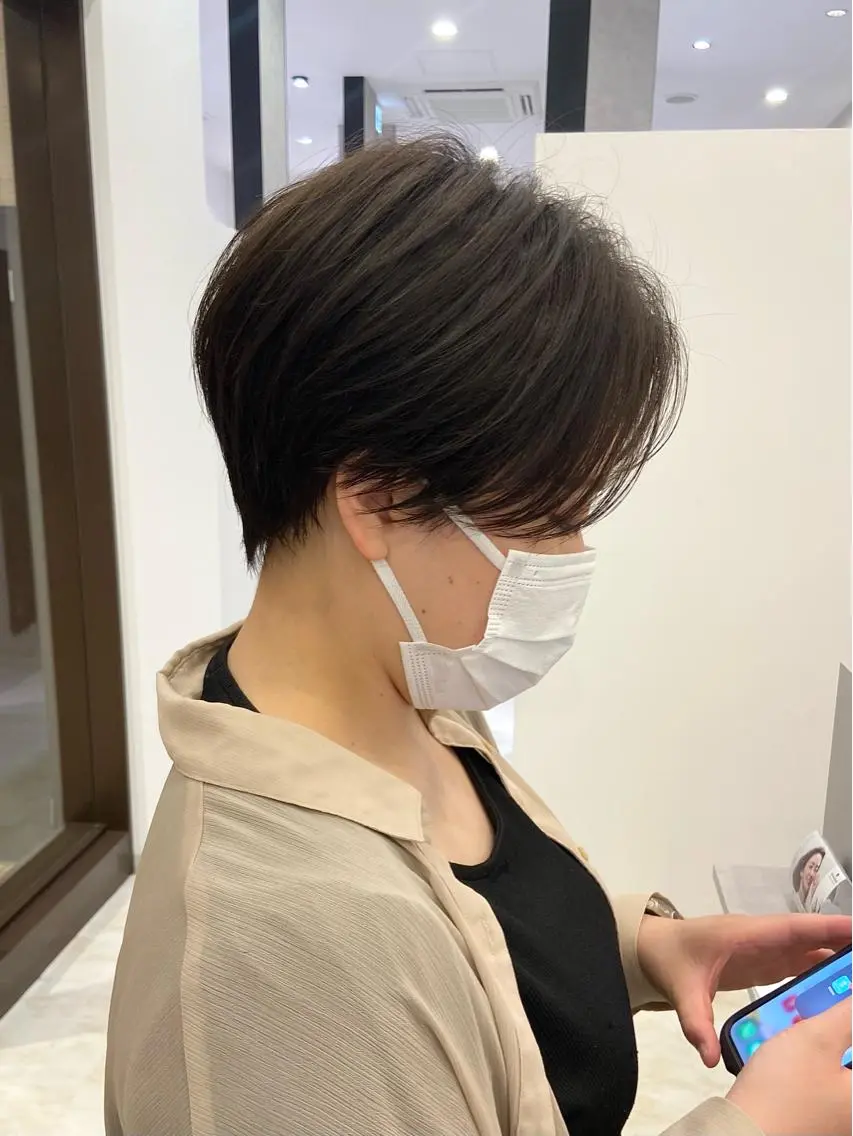 ショート カット 廣庭 勇人のヘアスタイル