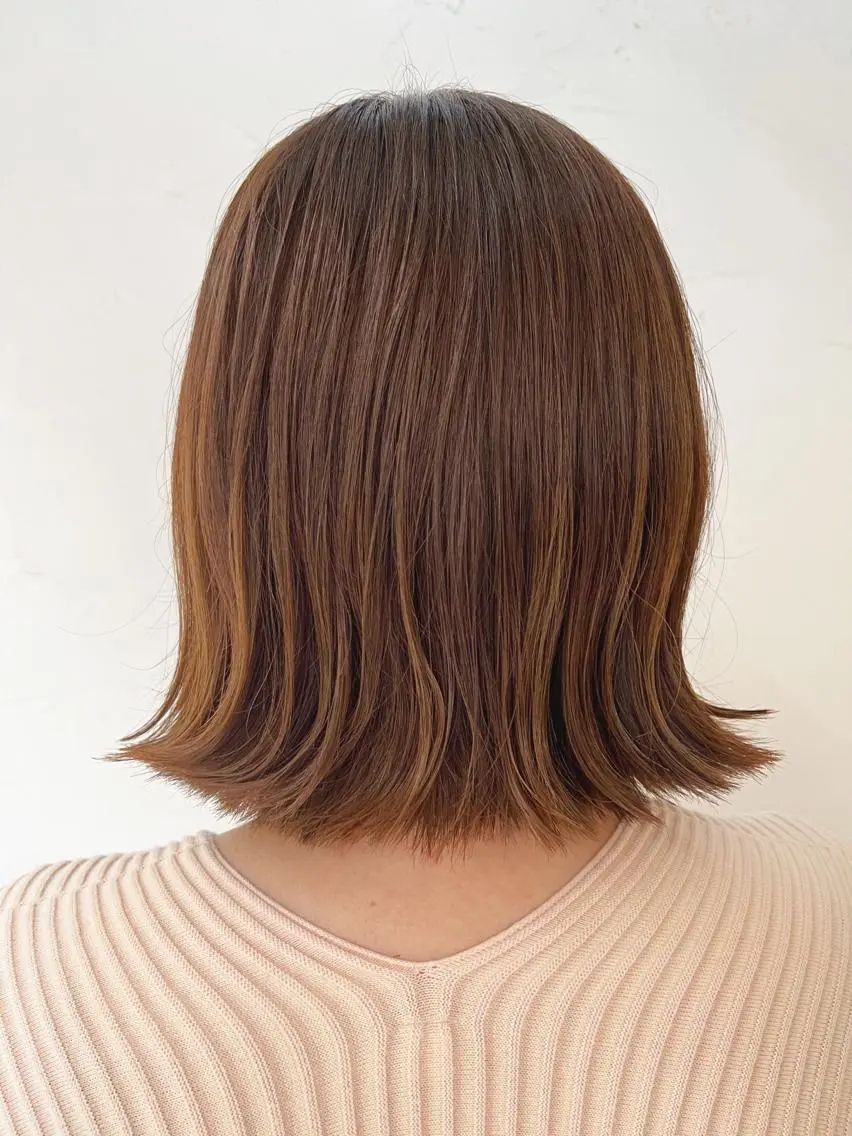 ショート ヘアカラー トリートメント LITTLE BRIO. さこのヘアスタイル
