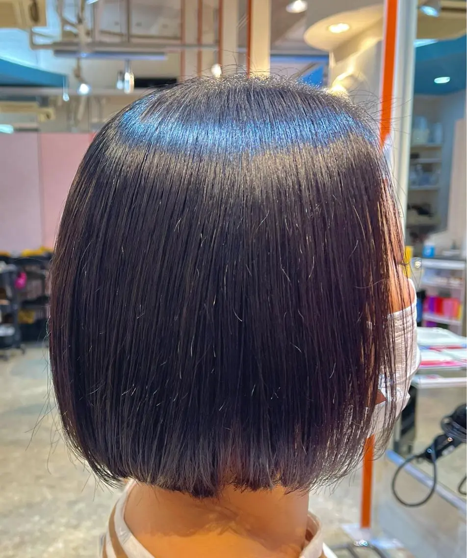 ミディアム カット うしだ かおるのヘアスタイル
