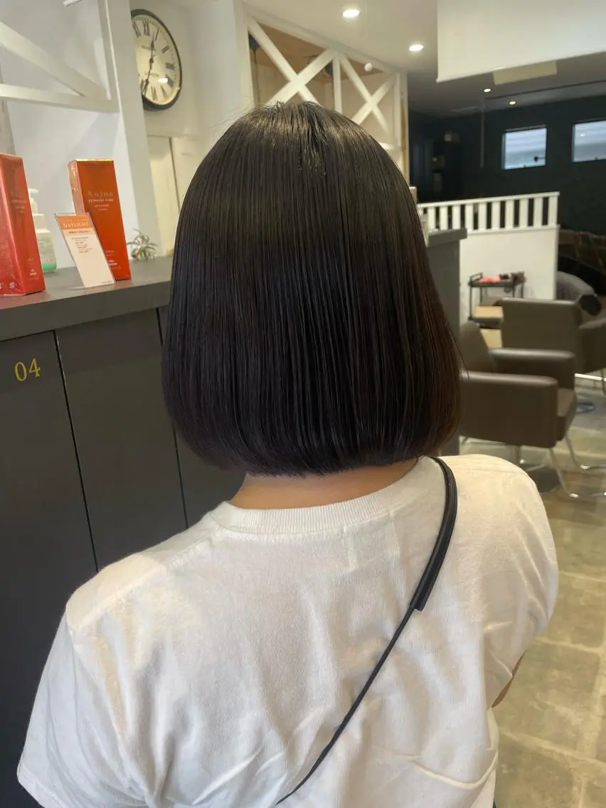 ショート パーマ カット 縮毛矯正 鈴村 大介のヘアスタイル