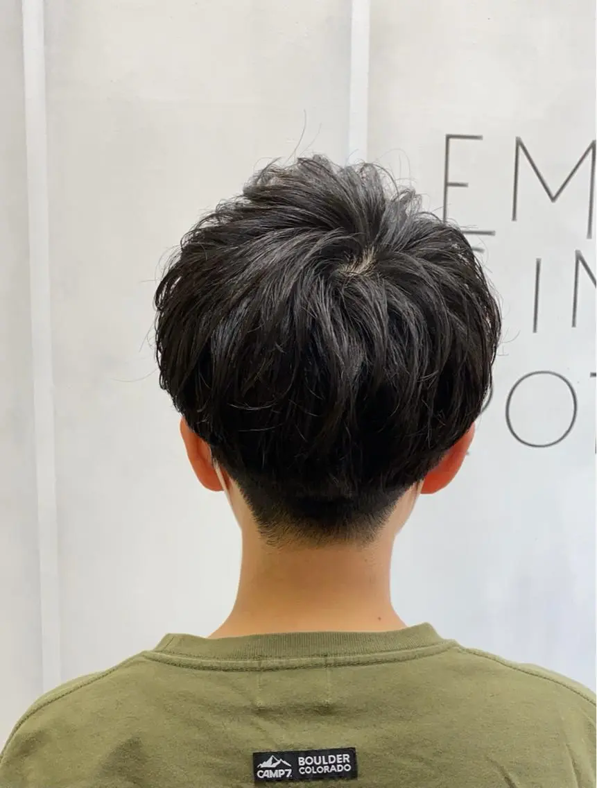 ショート パーマ カット パーマ トリートメント 🟢NEGi🟣 🫧髪質改善のヘアスタイル