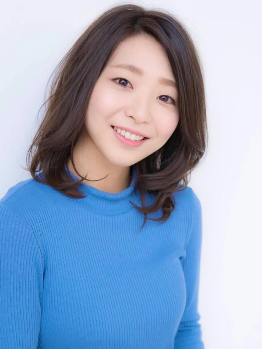 ミディアム 永野 良一のヘアスタイル
