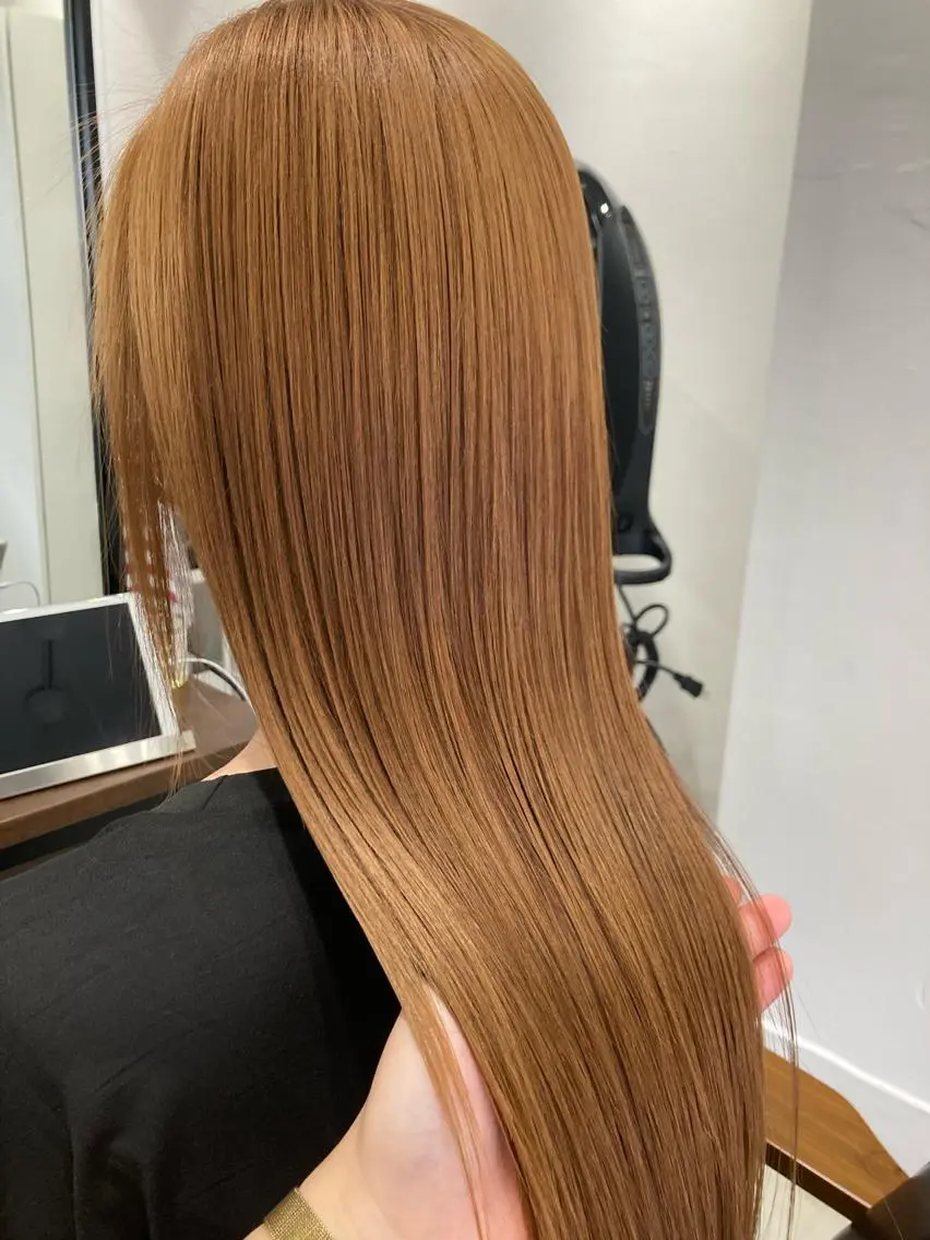 ロング トリートメント Larry🌼中下 美香のヘアスタイル