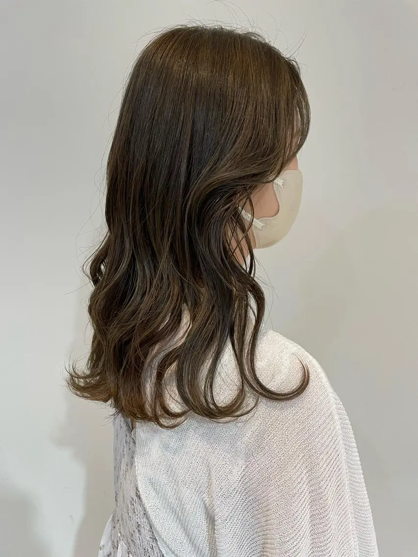 セミロング カラー kanami - ROCCO -のヘアスタイル