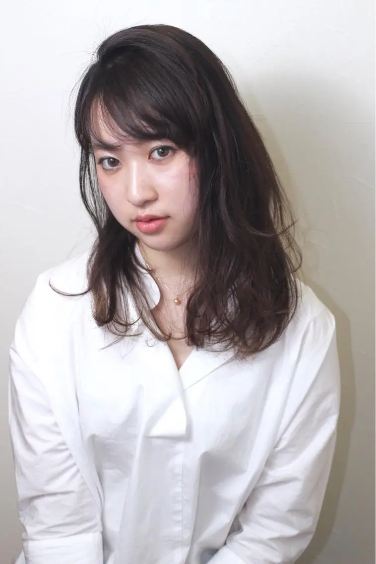 セミロング @grace *HOSHIのヘアスタイル
