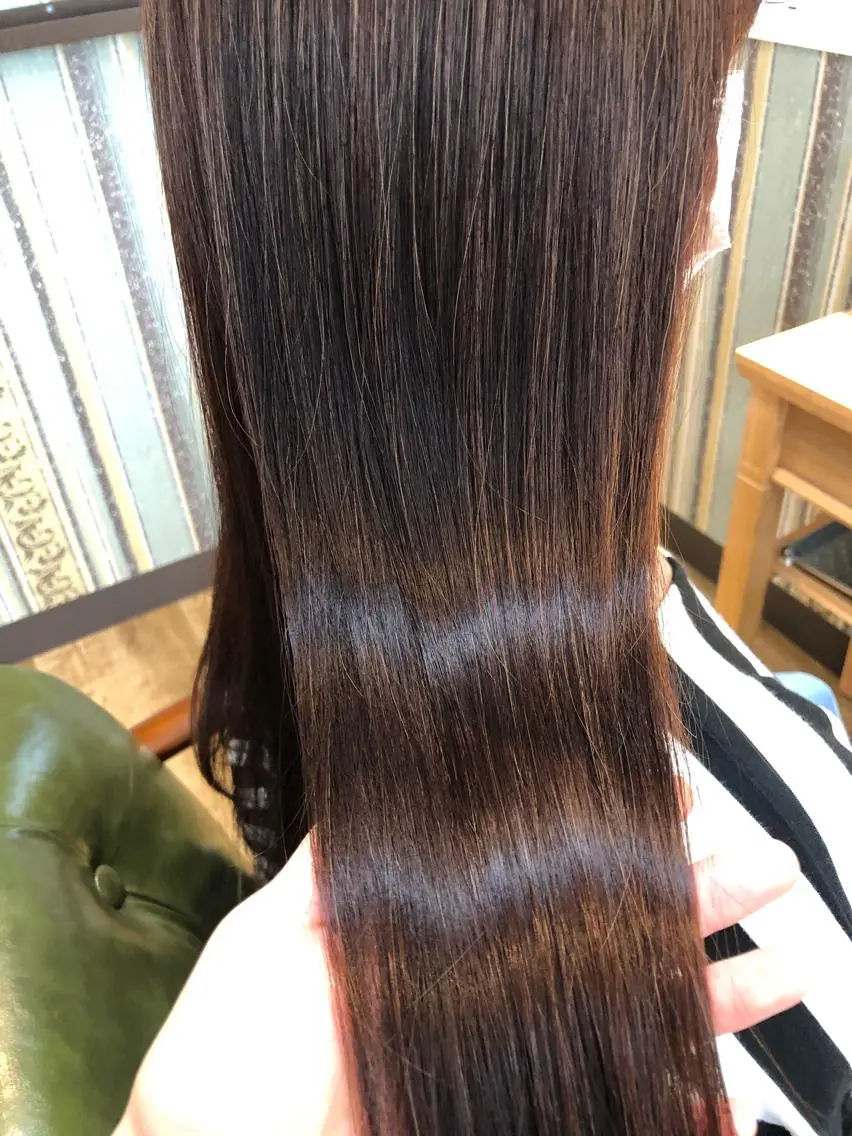 ロング カラー 佐藤 美幸のヘアスタイル