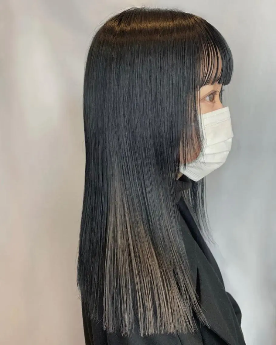 ロング カット トリートメント カトウ ユウカのヘアスタイル