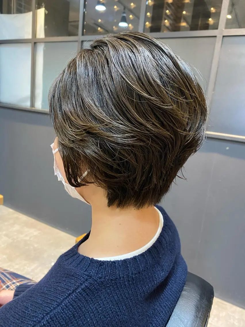 ショート カット ヘアカラー トリートメント sail hairのヘアスタイル