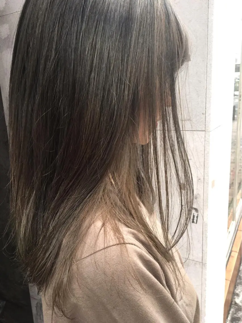 セミロング 狩野 羅夢のヘアスタイル
