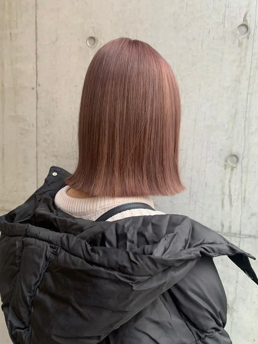 ミディアム カラー 似合わせcut ◎ 倉橋実咲のヘアスタイル